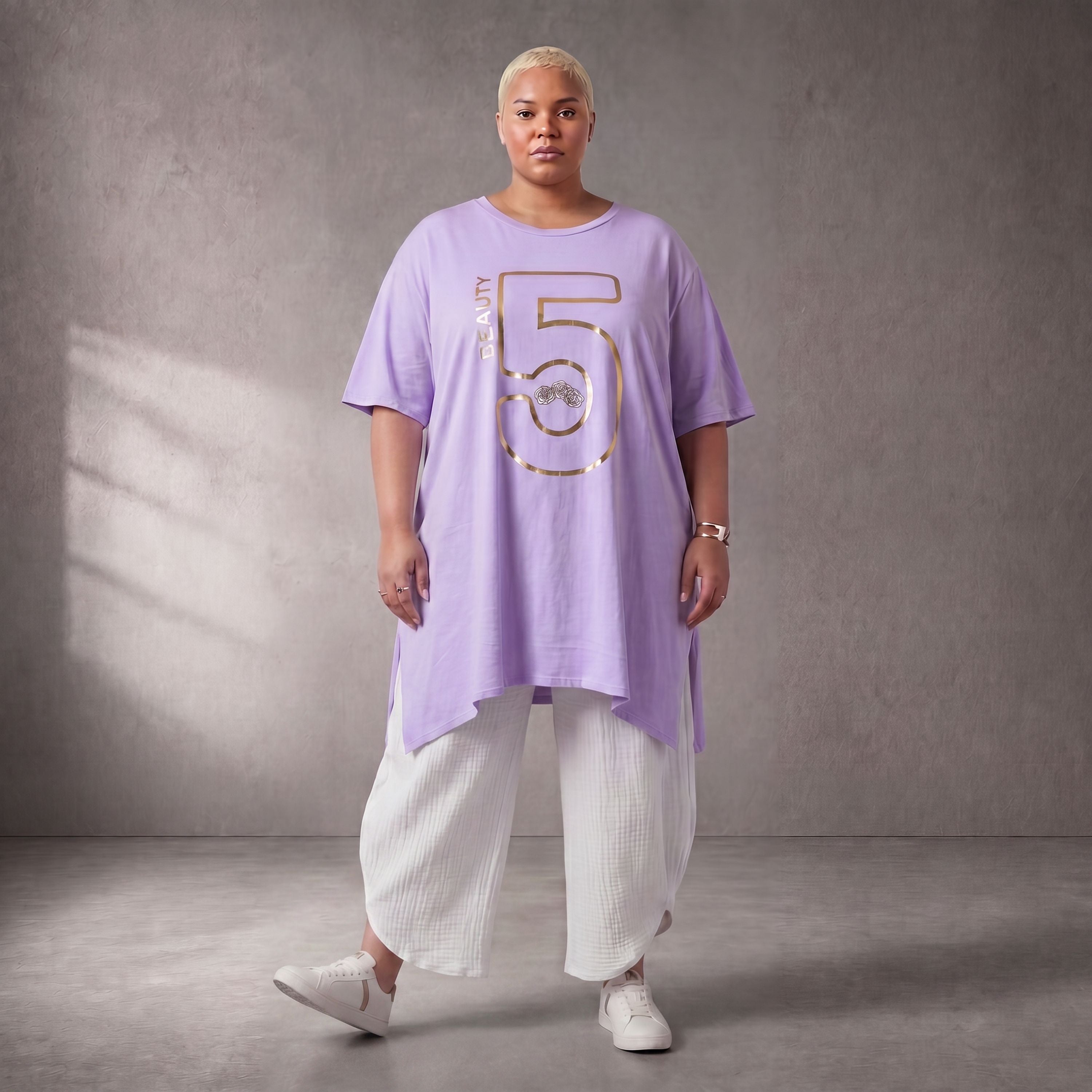 Funky Diva · Shirt · PrintDiva · 26010 · Lilay