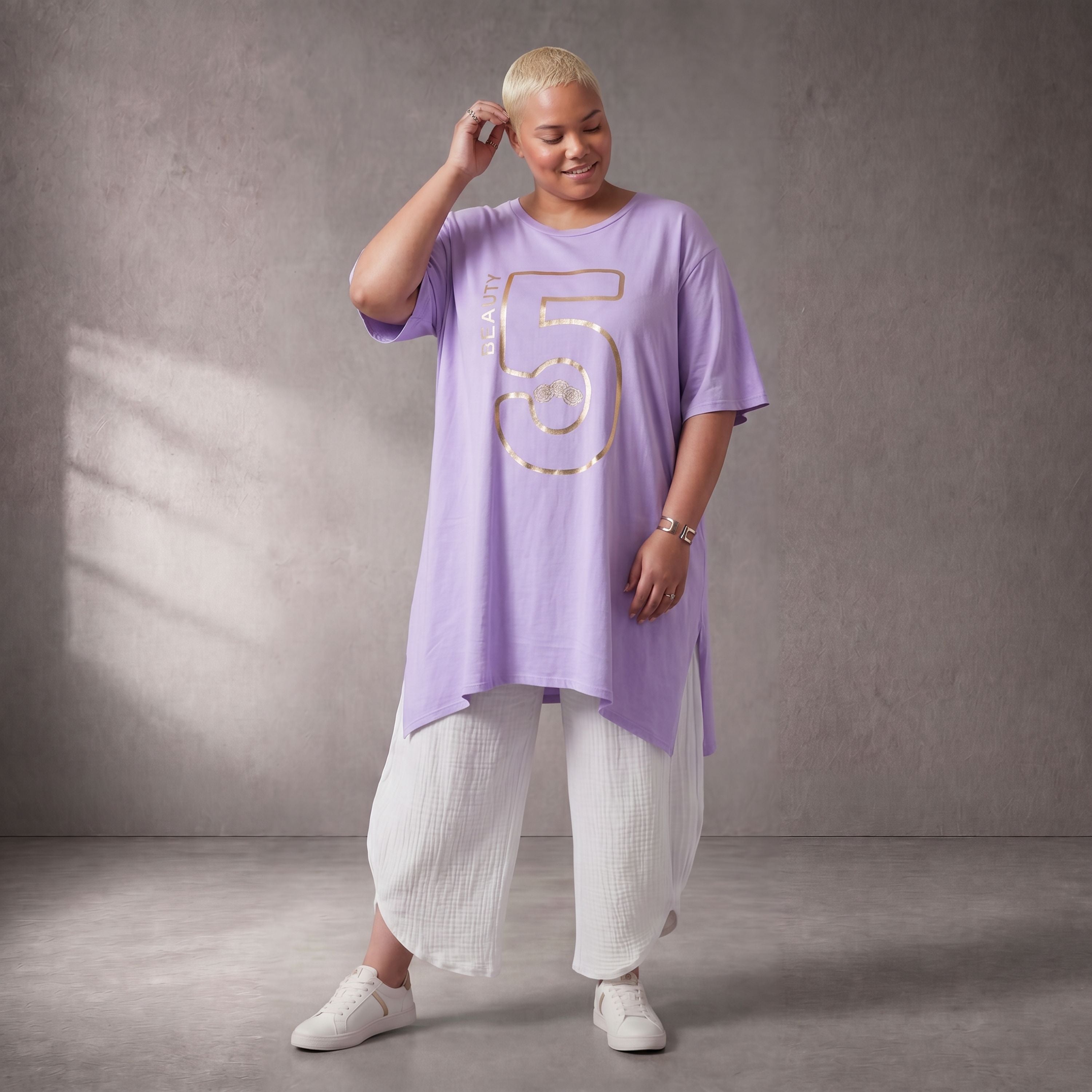Funky Diva · Shirt · PrintDiva · 26010 · Lilay