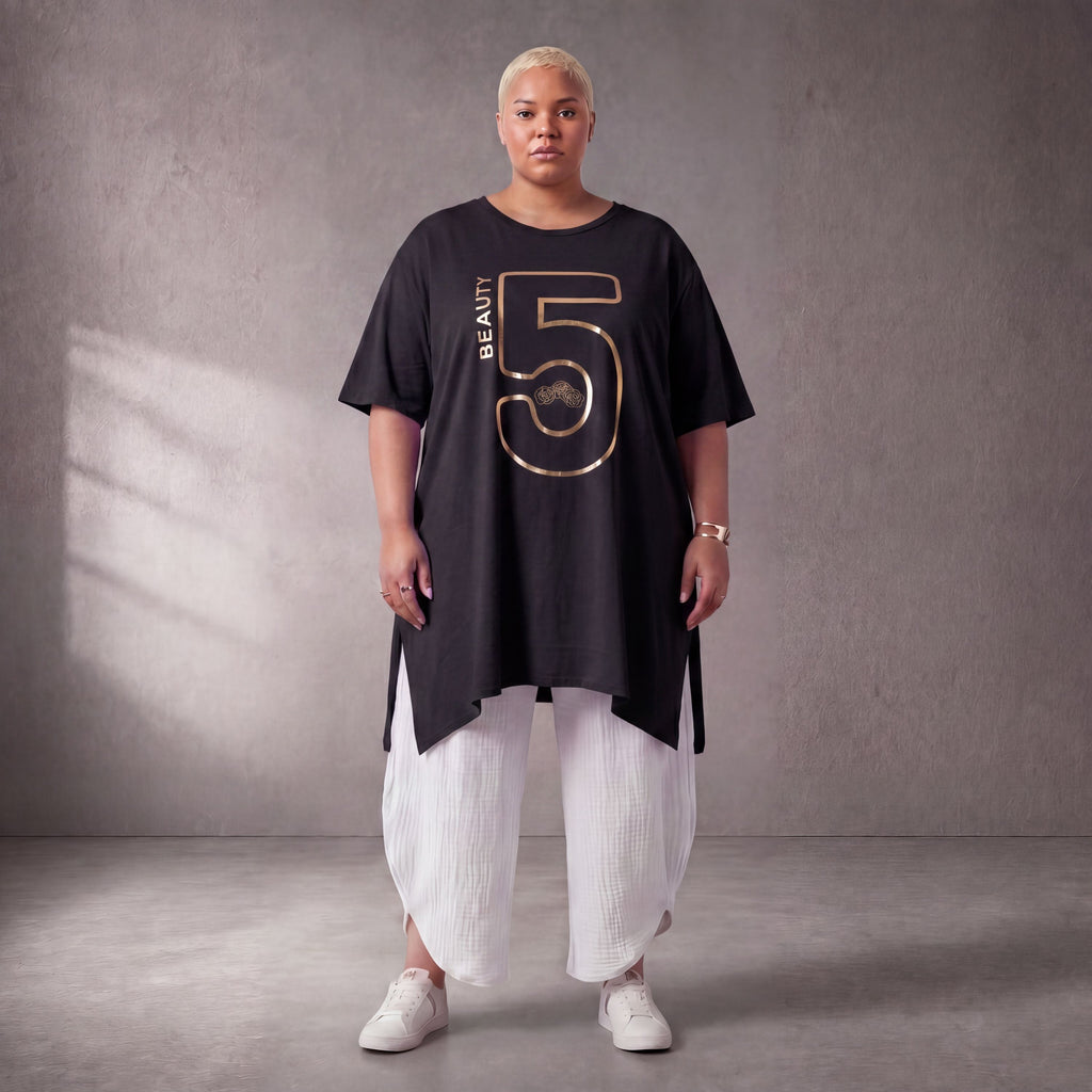 Funky Diva · T-shirt · PrintDiva · 26010 · Blacky