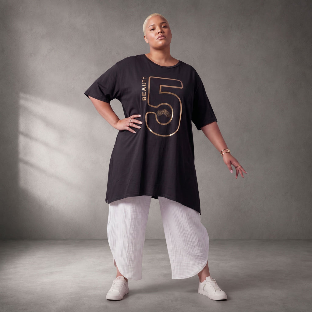 Funky Diva · T-shirt · PrintDiva · 26010 · Blacky