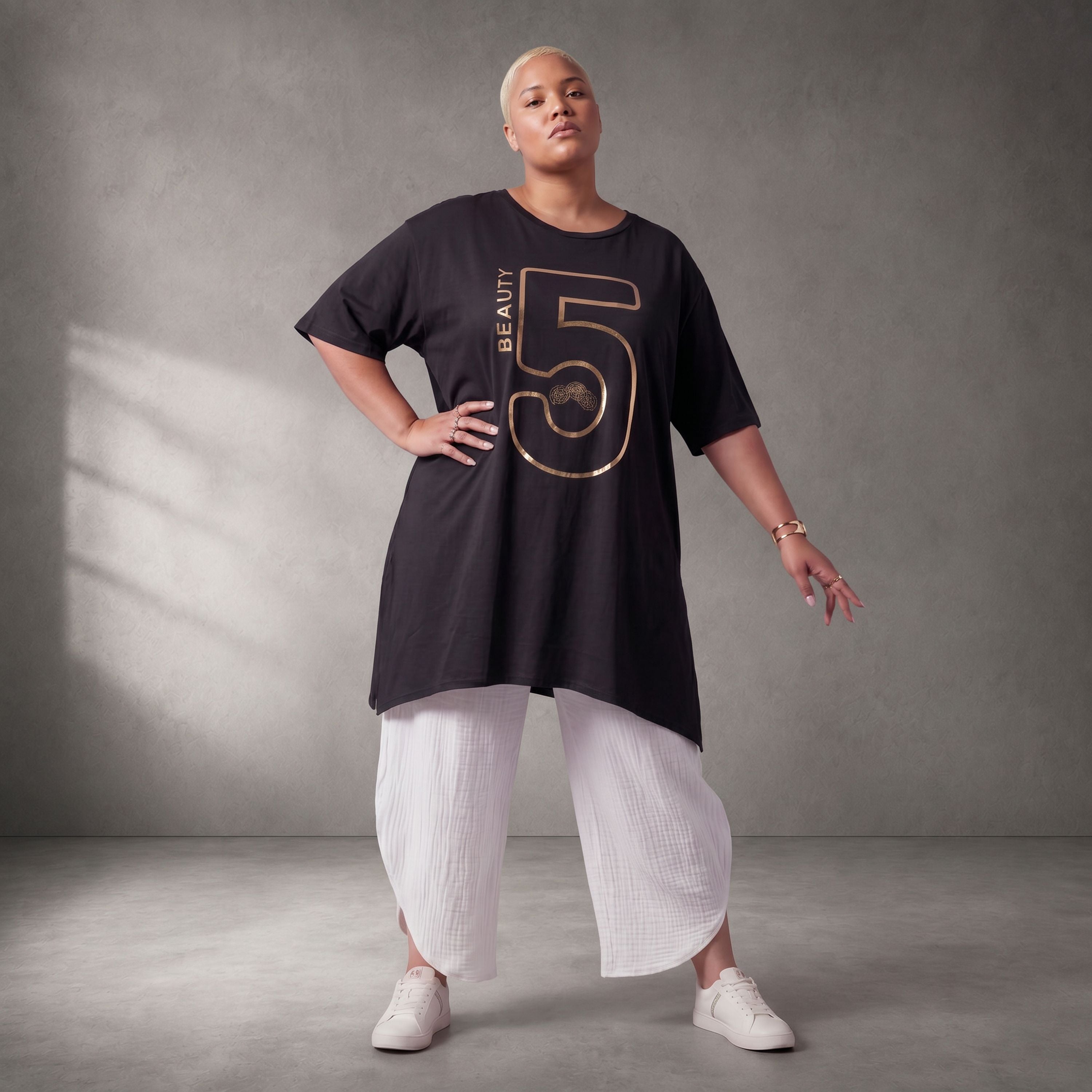 Funky Diva · T-shirt · PrintDiva · 26010 · Blacky