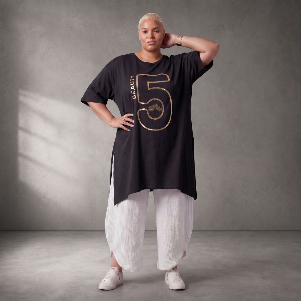 Funky Diva · T-shirt · PrintDiva · 26010 · Blacky