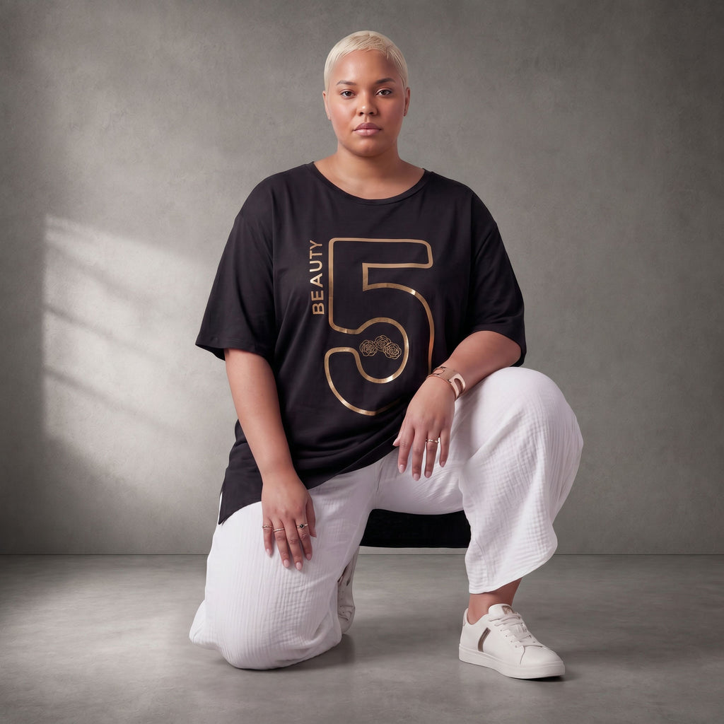 Funky Diva · T-shirt · PrintDiva · 26010 · Blacky