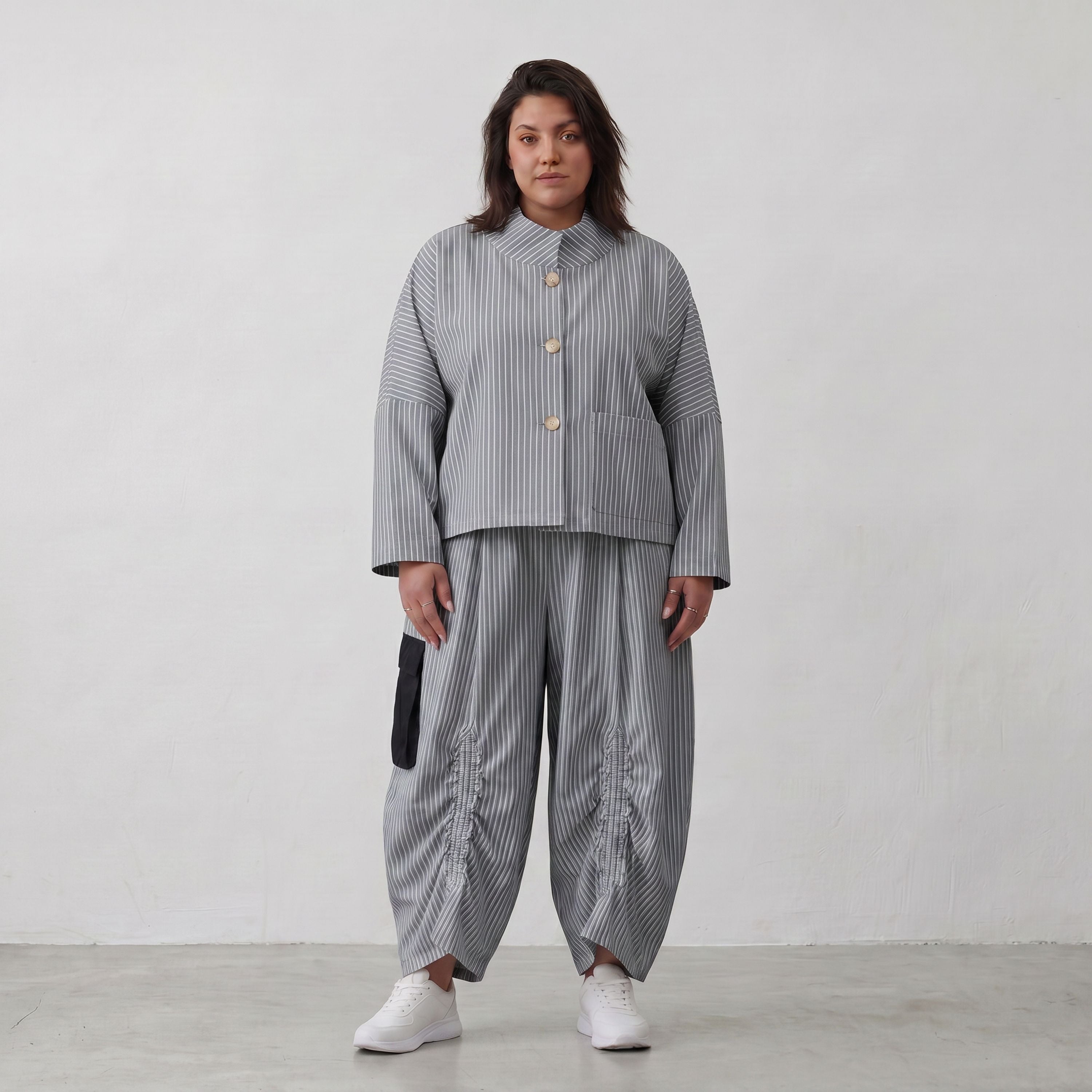 AKH Premium · Hose · BellaSophia · 7181 · GreyLines