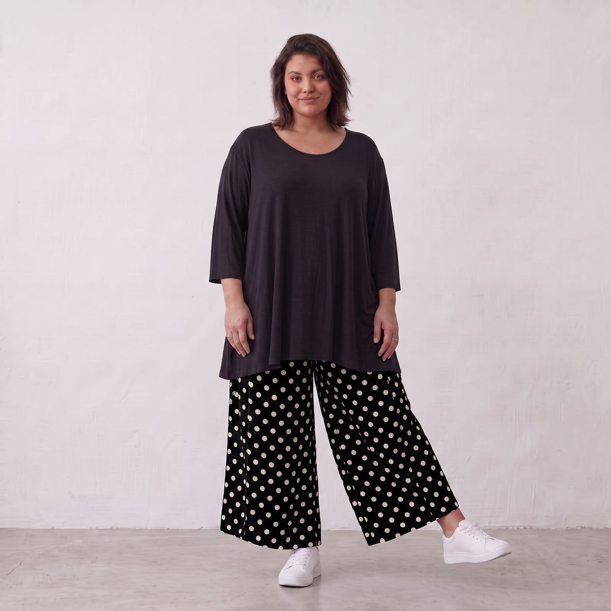 AKH Premium · Hose · BlackPolka · 7251 · WhiteDots
