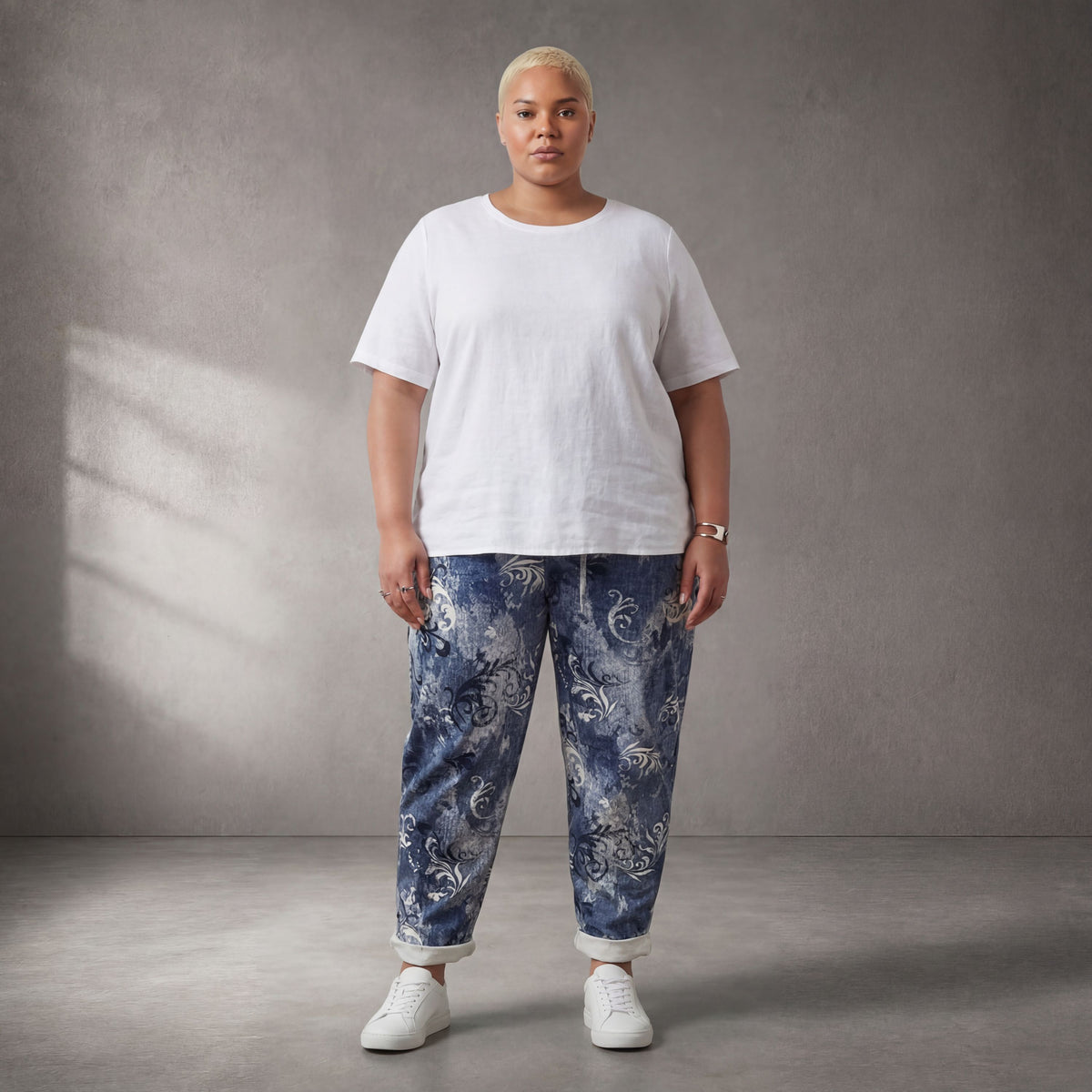 Funky Diva · Hose · UAK2601 · Blau/Weiß