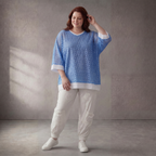 Papita · Shirt · 6964 · Spitze · Blau