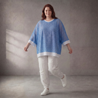 Papita · Shirt · 6964 · Spitze · Blau