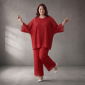 Papita · Shirt · 6964 · Spitze · Rot