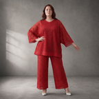 Papita · Shirt · 6964 · Spitze · Rot