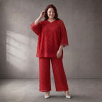 Papita · Shirt · 6964 · Spitze · Rot