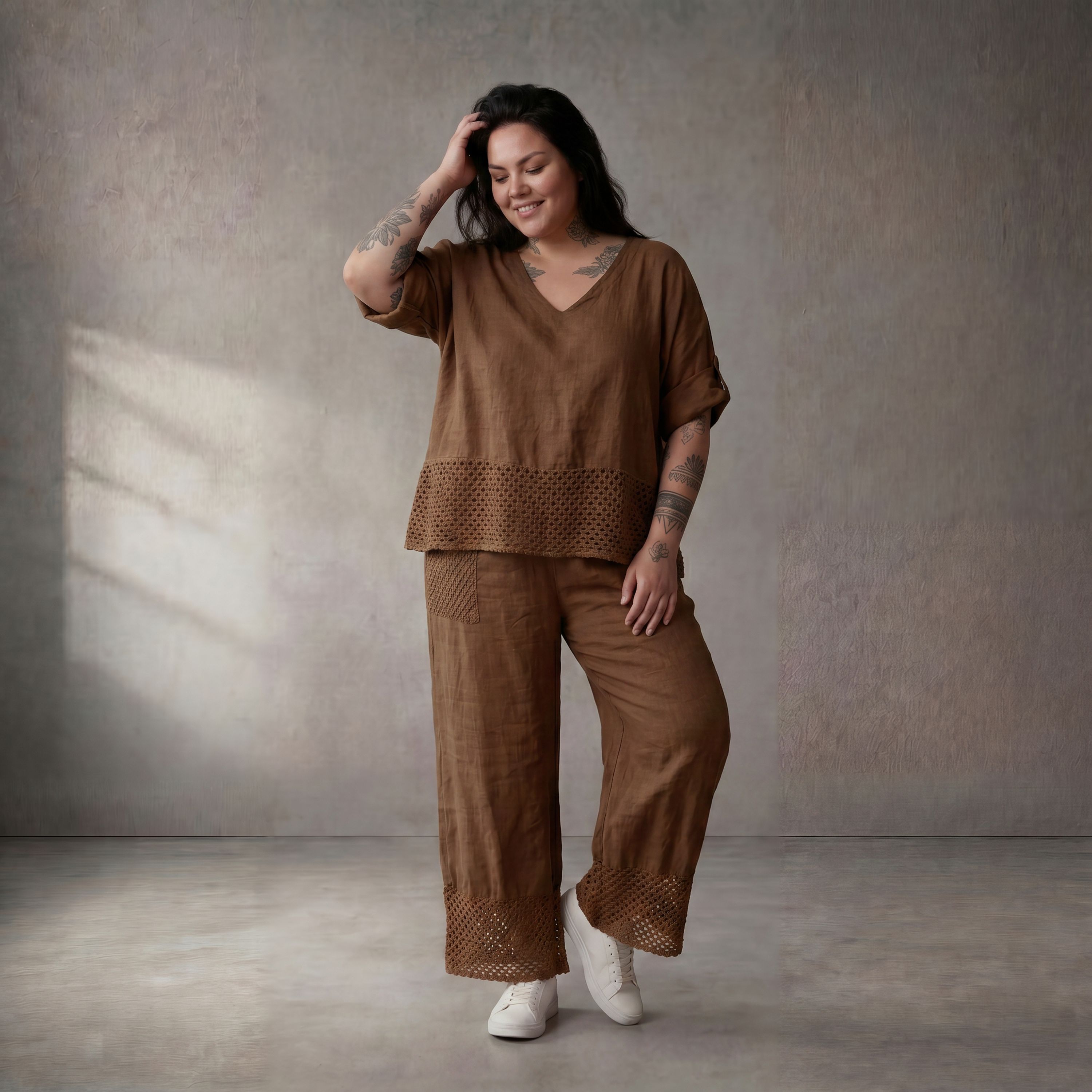 Funky Diva · Shirt · KD478 · Braun