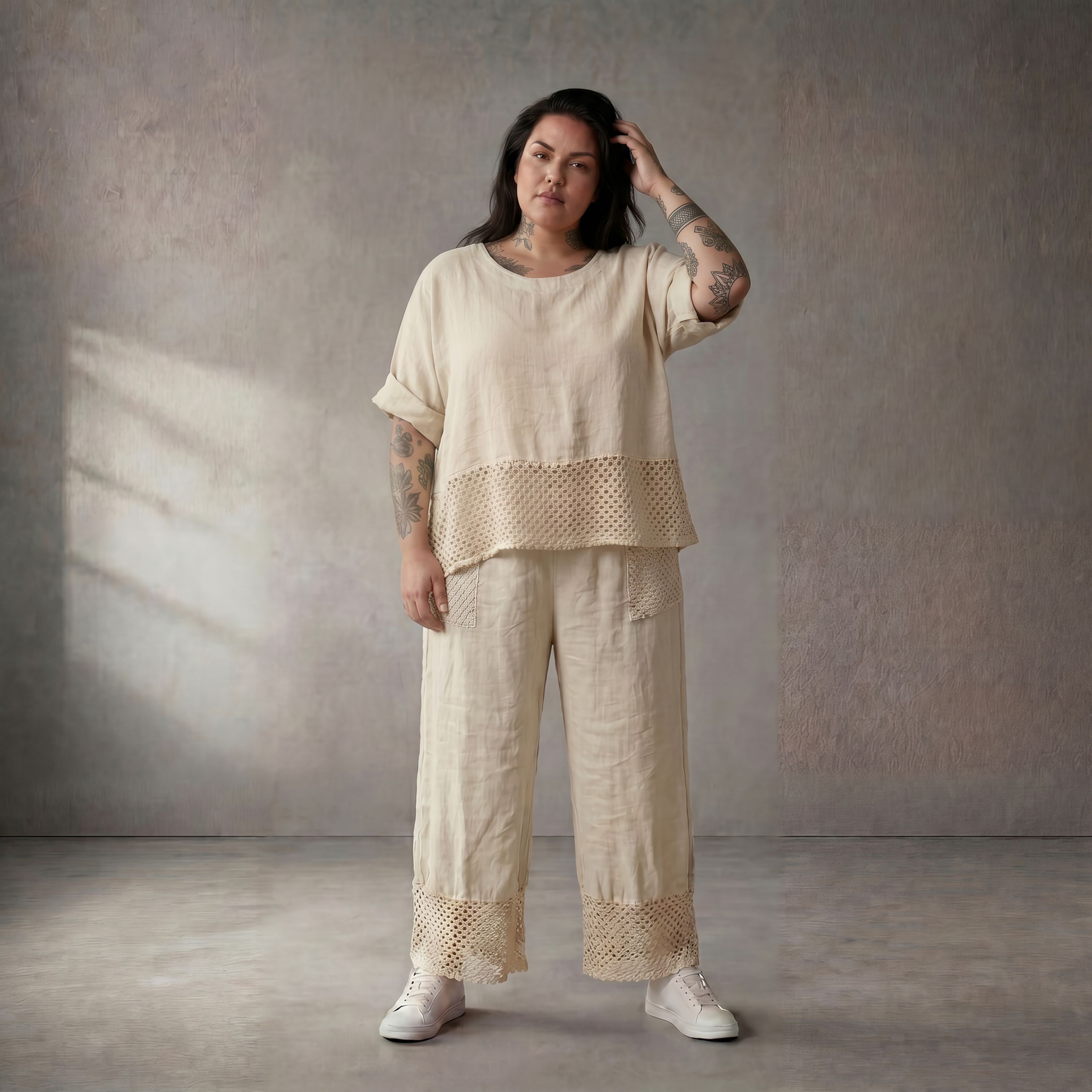 Funky Diva · Hose · KD454 · Creme
