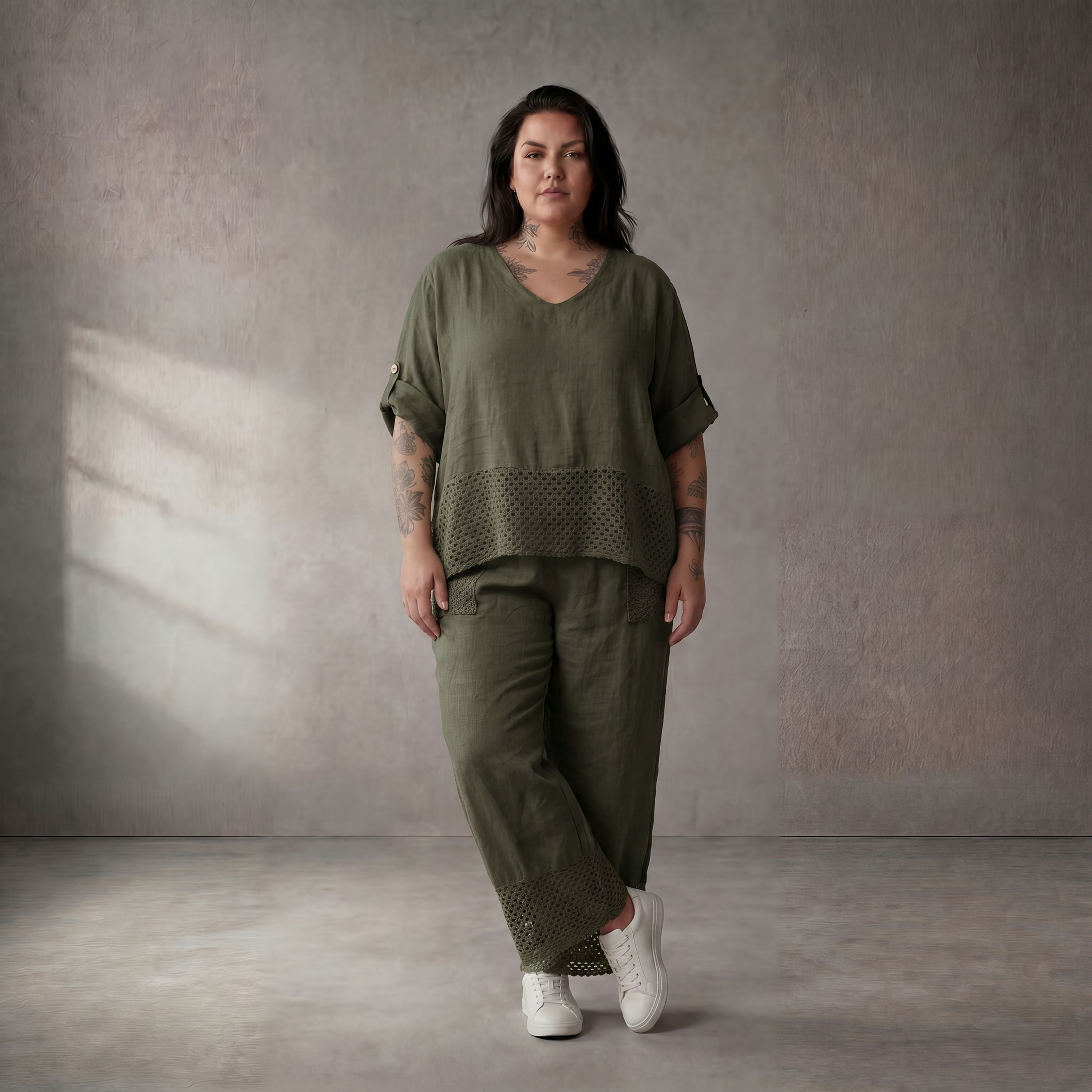 Funky Diva · Hose · KD454 · Khaki