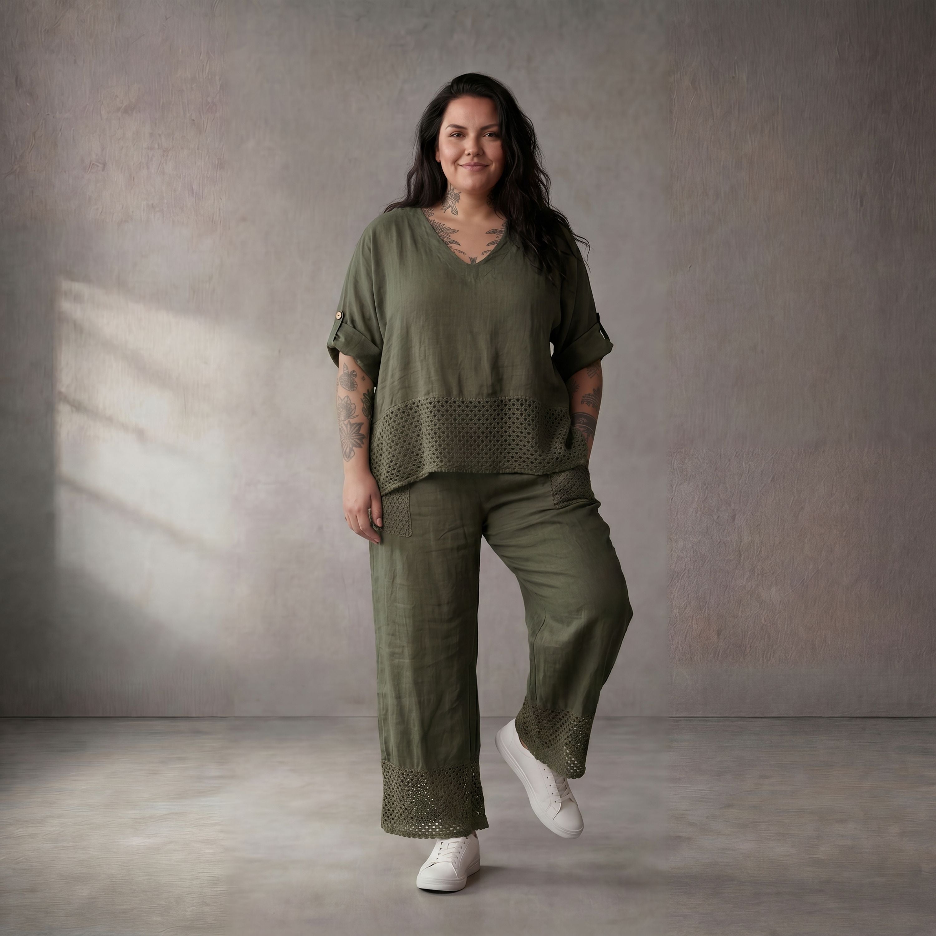 Funky Diva · Hose · KD454 · Khaki