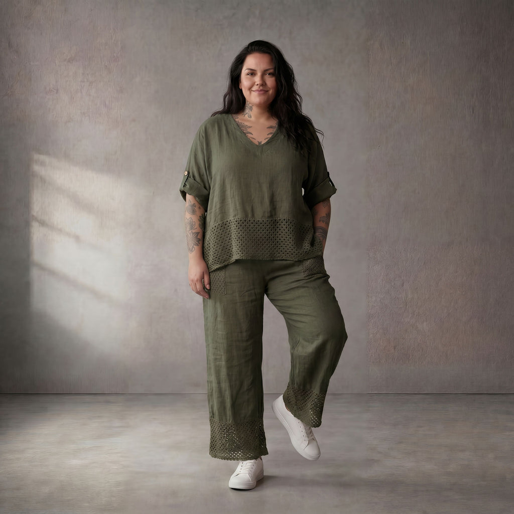Funky Diva · Shirt · KD478 · Khaki