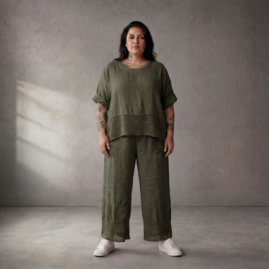 Funky Diva · Shirt · KD478 · Khaki