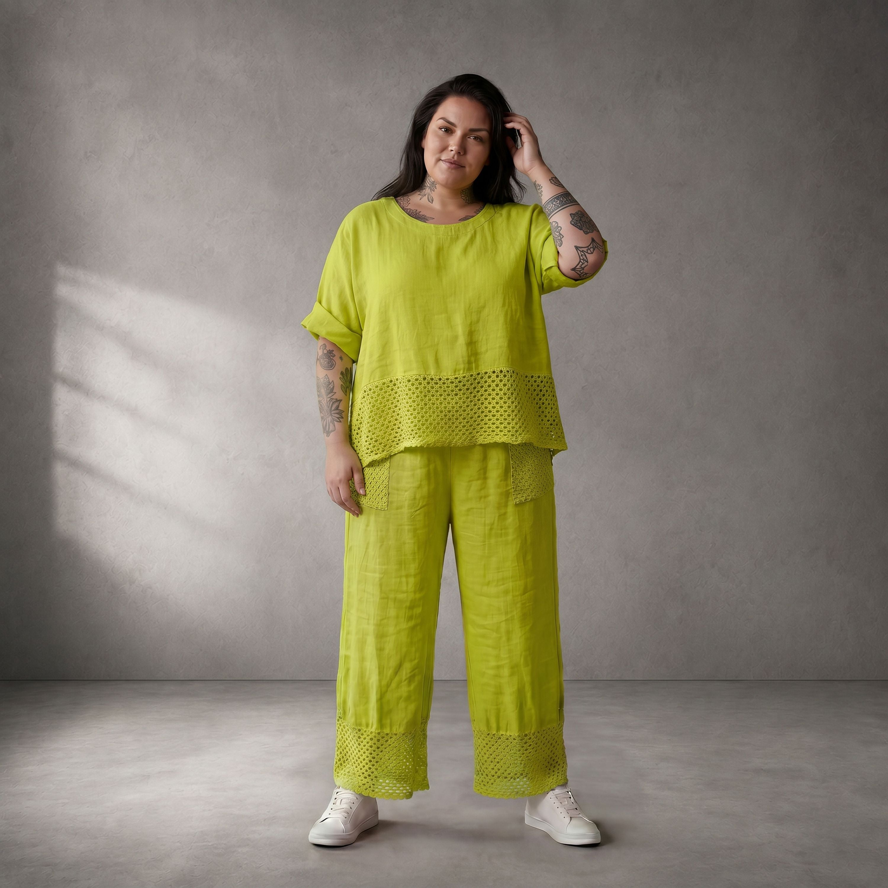 Funky Diva · Hose · KD454 · Limette