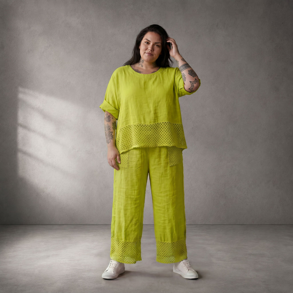 Funky Diva · Shirt · KD478 · Limette