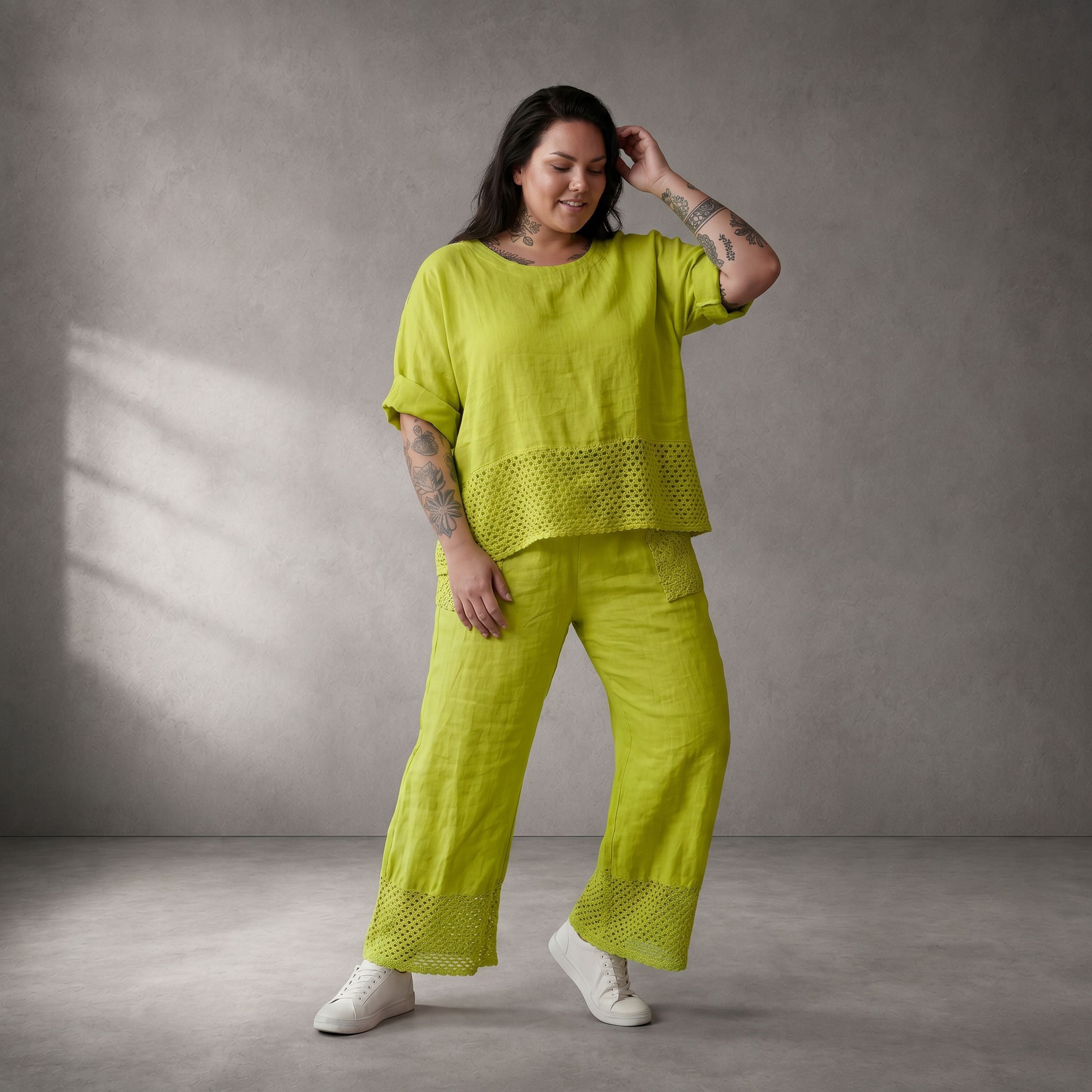 Funky Diva · Shirt · KD478 · Limette