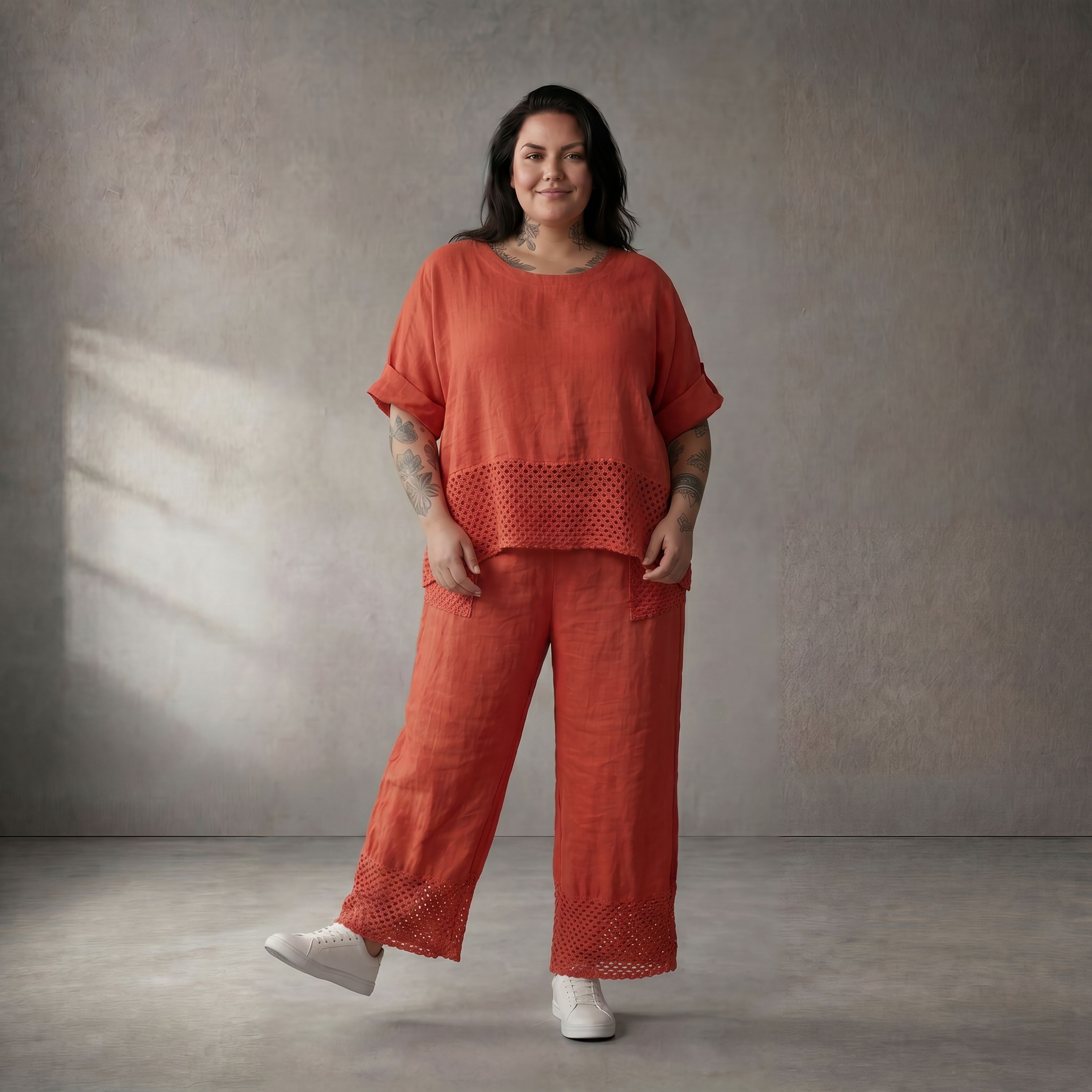 Funky Diva · Hose · KD454 · Orange