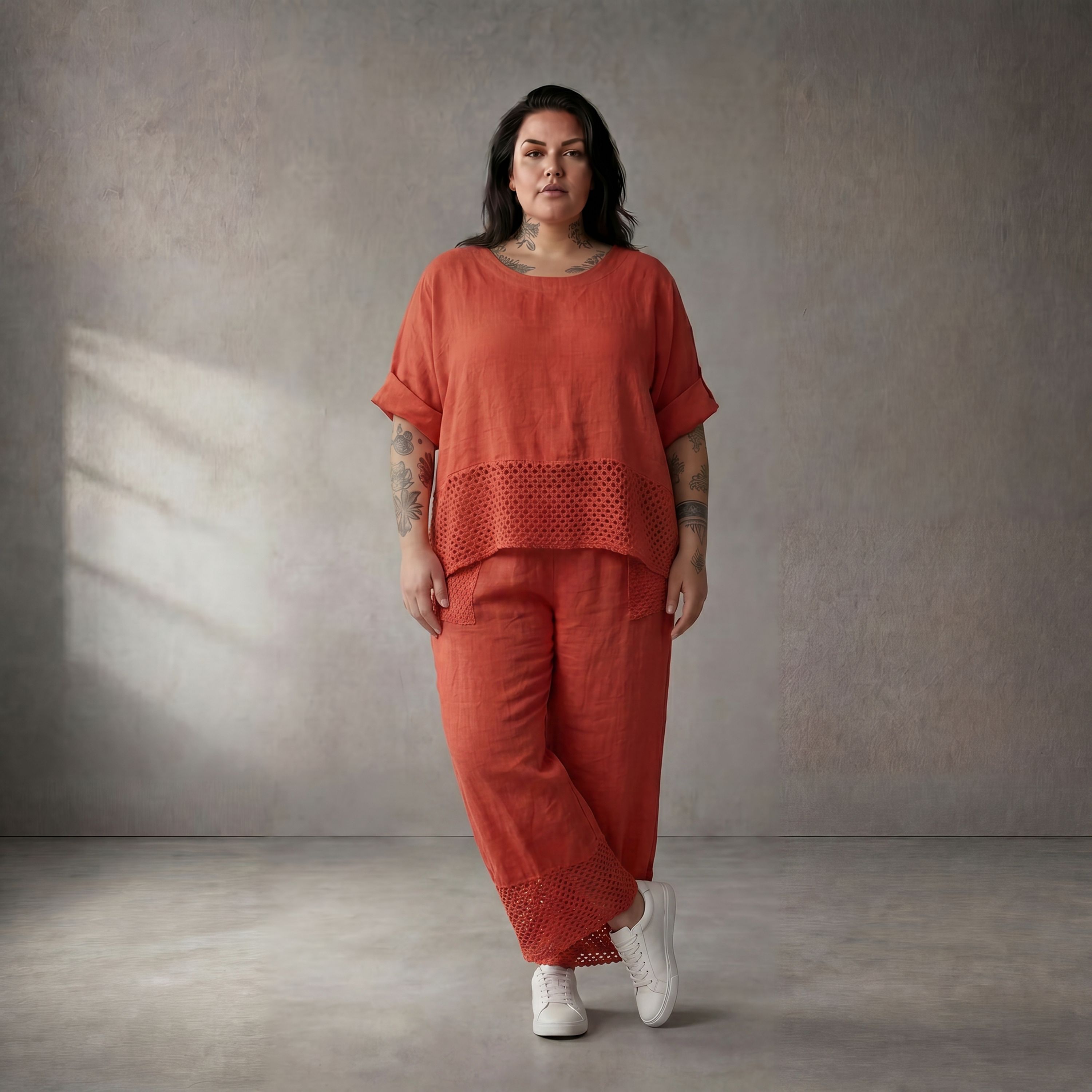 Funky Diva · Hose · KD454 · Orange