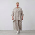 AKH Fashion Shirt 7069 Breezy, Sand-Weiß