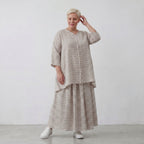 AKH Fashion Shirt 7069 Breezy, Sand-Weiß
