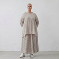 AKH Fashion Shirt 7069 Breezy, Sand-Weiß