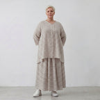 AKH Fashion Shirt 7069 Breezy, Sand-Weiß