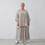 AKH Fashion Shirt 7069 Breezy, Sand-Weiß