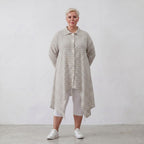 AKH Fashion Jacke 7135 Breezy, Sand-Weiß