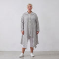 AKH Fashion Jacke 7135 Breezy, Grau-Weiß