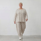 AKH Fashion Hose 7196 Breezy, Sand-Weiß