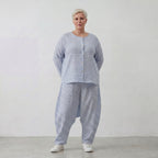 AKH Fashion Hose 7196 Breezy, Blau-Weiß