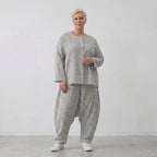AKH Fashion 7196-Breezy, Grau-Weiß
