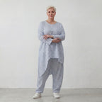 AKH Fashion 7233-Breezy, Blau-Weiß