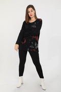 PMR C6176 Shirt, Black-Multi