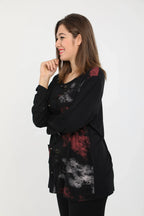 PMR C6176 Shirt, Black-Multi