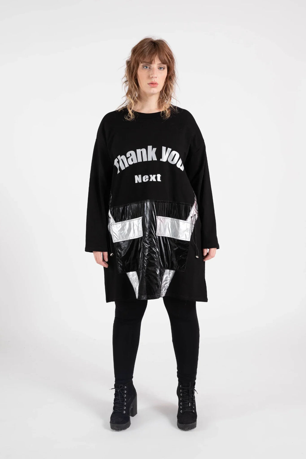 Pomme Rouge Shirt C6291, Schwarz/Silber