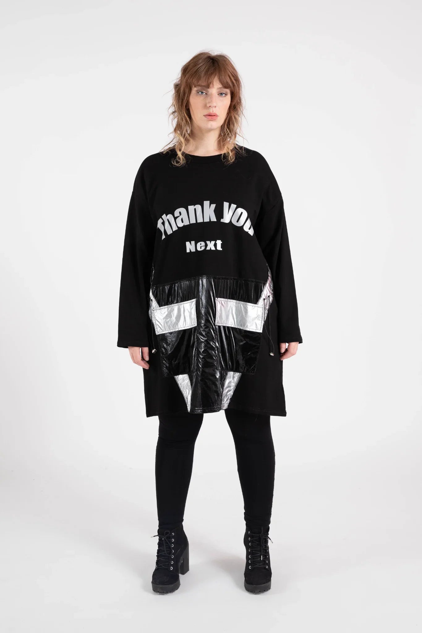 Pomme Rouge Shirt C6291, Schwarz/Silber