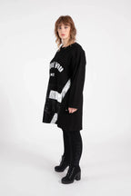 Pomme Rouge Shirt C6291, Schwarz/Silber