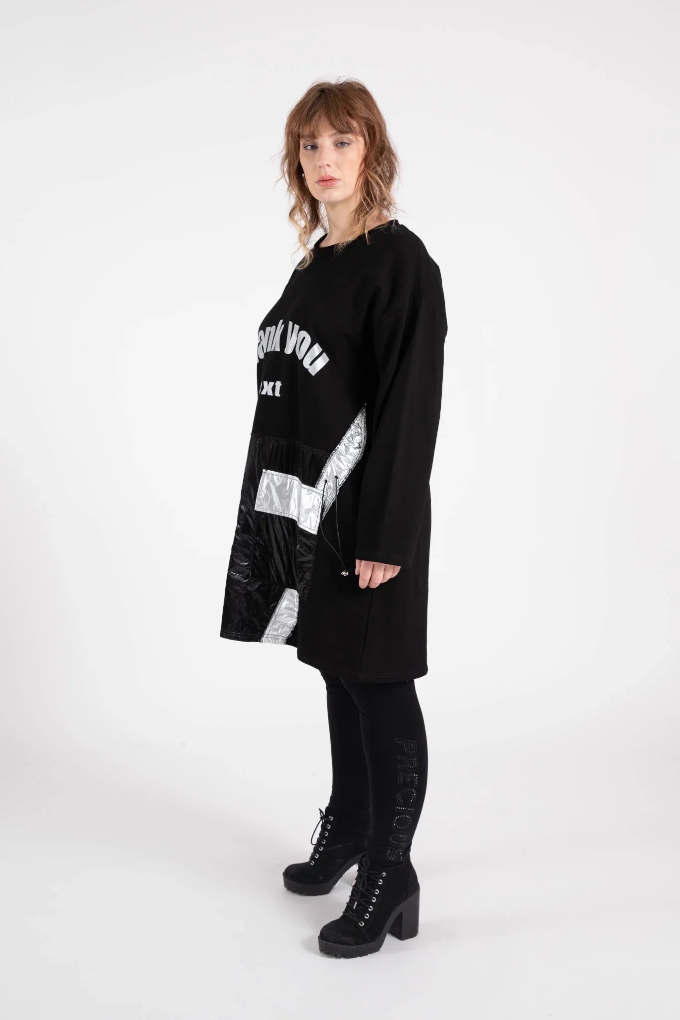 Pomme Rouge Shirt C6291, Schwarz/Silber