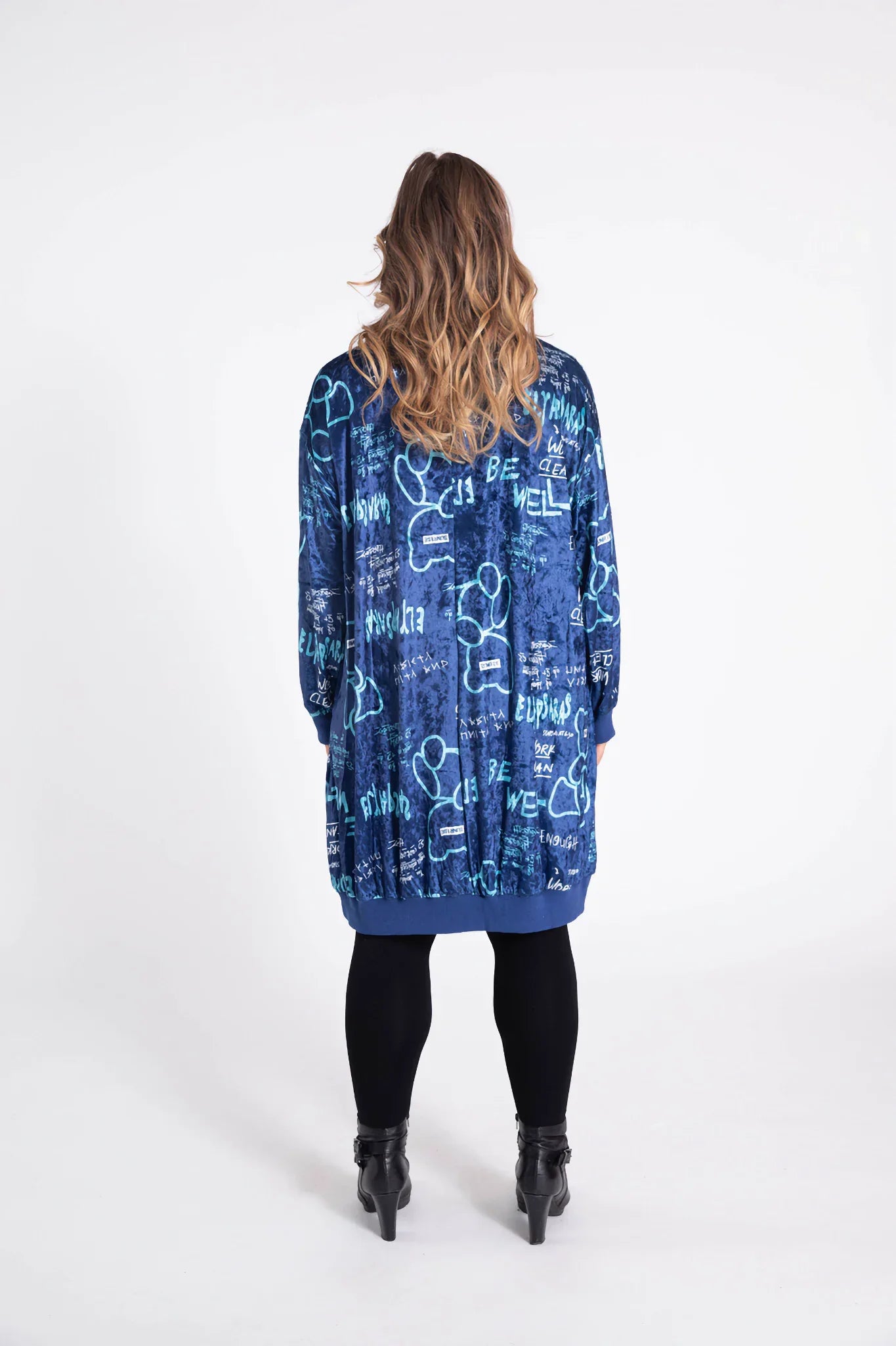 PMR C6517 Kleid, Blau