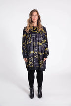 PMR C6517 Kleid, Schwarz