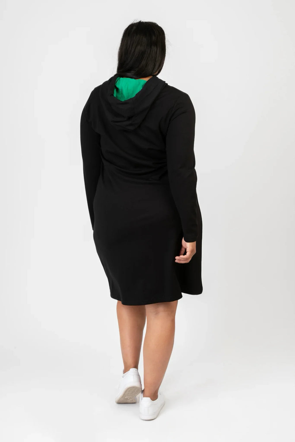 Pomme Rouge Kleid C6586, Schwarz/Grün