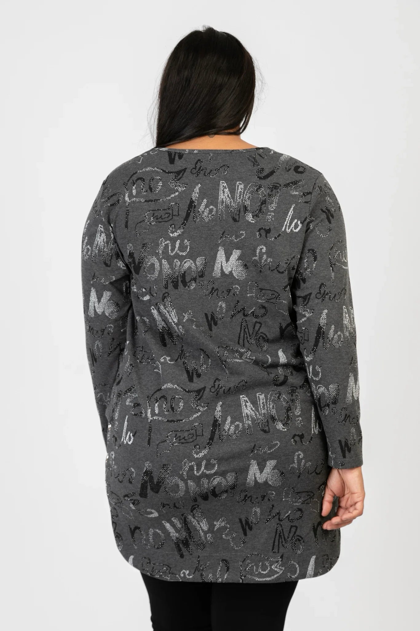 PMR C6593 Shirt, Grau-Schwarz