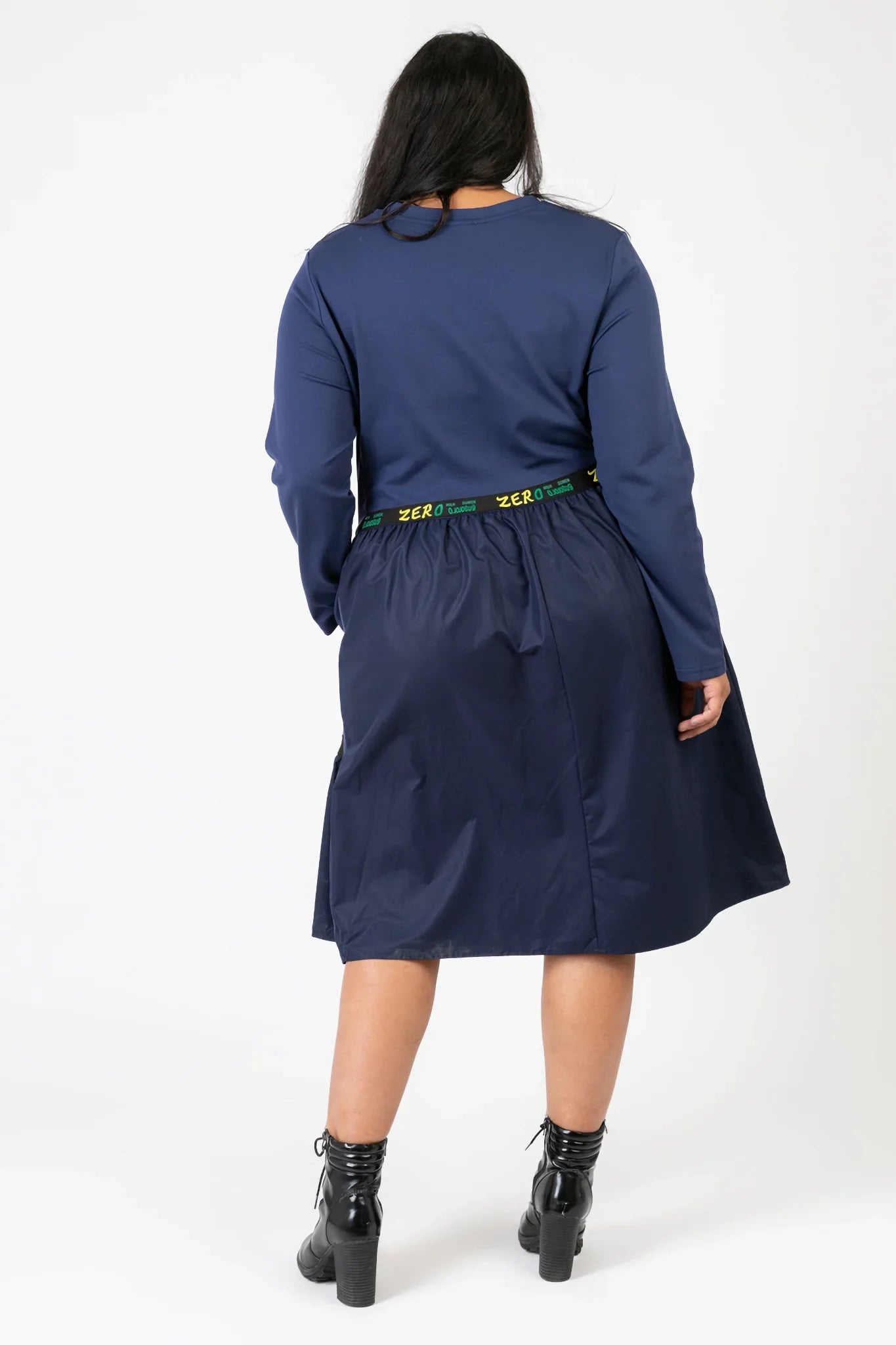 Pomme Rouge Kleid C6629, Blau/Multi
