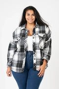 PMR C6650 Jacket, Black-White-Grey