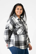 PMR C6650 Jacket, Black-White-Grey
